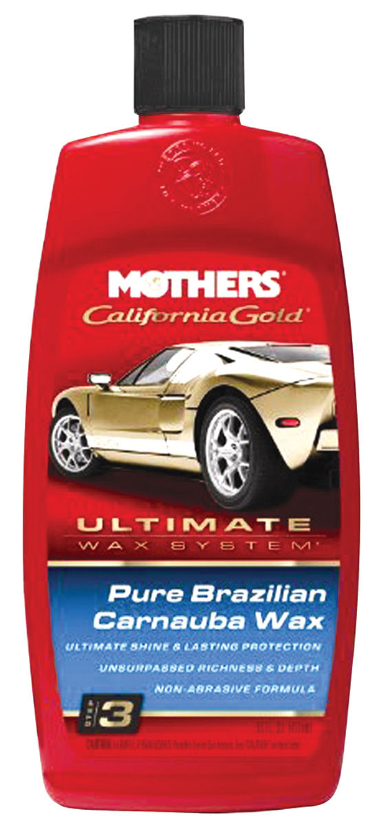Pure Brazilian Carnauba Wax, Mothers California Gold, 16oz.