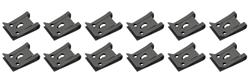 Fold-Over Clip Kit, For #6 Screw, 12pc