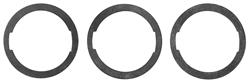 Lock Cylinder Gasket Kit, Door & Trunk, 1957-88 General Motors, 3pc