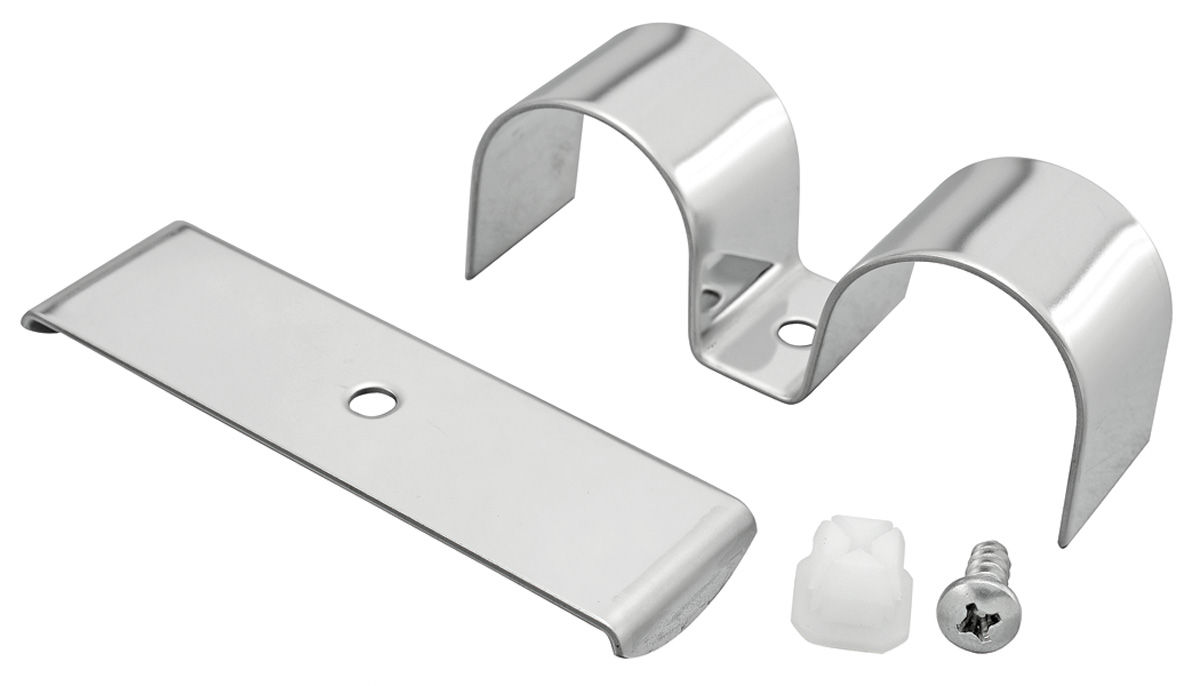 Morris Classic Concepts - Bracket, Heater Hose, Inner Fender, Stainless ...