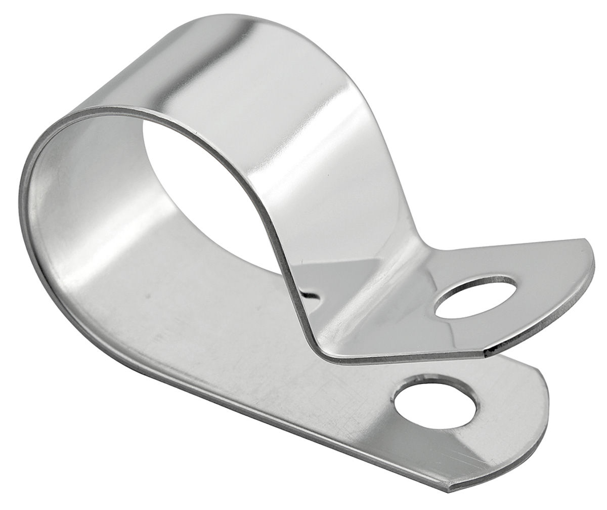 Morris Classic Concepts Bracket, Low Pressure A/C Line, Stainless