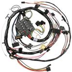 Wiring Harness, Dash, 1972 Chevelle/El Camino/Monte, w/Round Gauge/Warning Lts