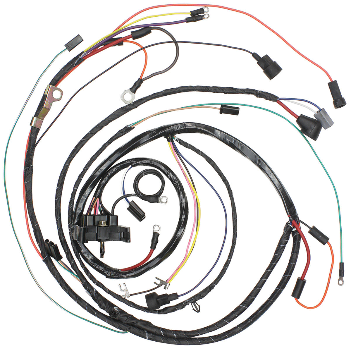 M&H Wiring Harness, Engine, 1972 Chev./El Cam./Monte, SB V8, Gauges