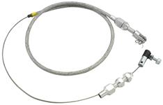 Throttle Cable, Braided Stainless, 1968-72 Chevrolet