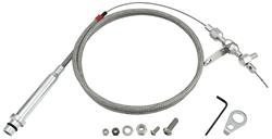 Kickdown Cable, Automatic Transmission, TH350, Braided Stainless
