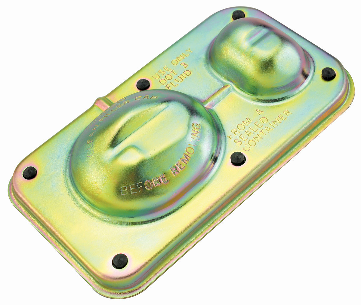Lid Kit, Master Cylinder, 197072, w/ Gasket, w/o Bail