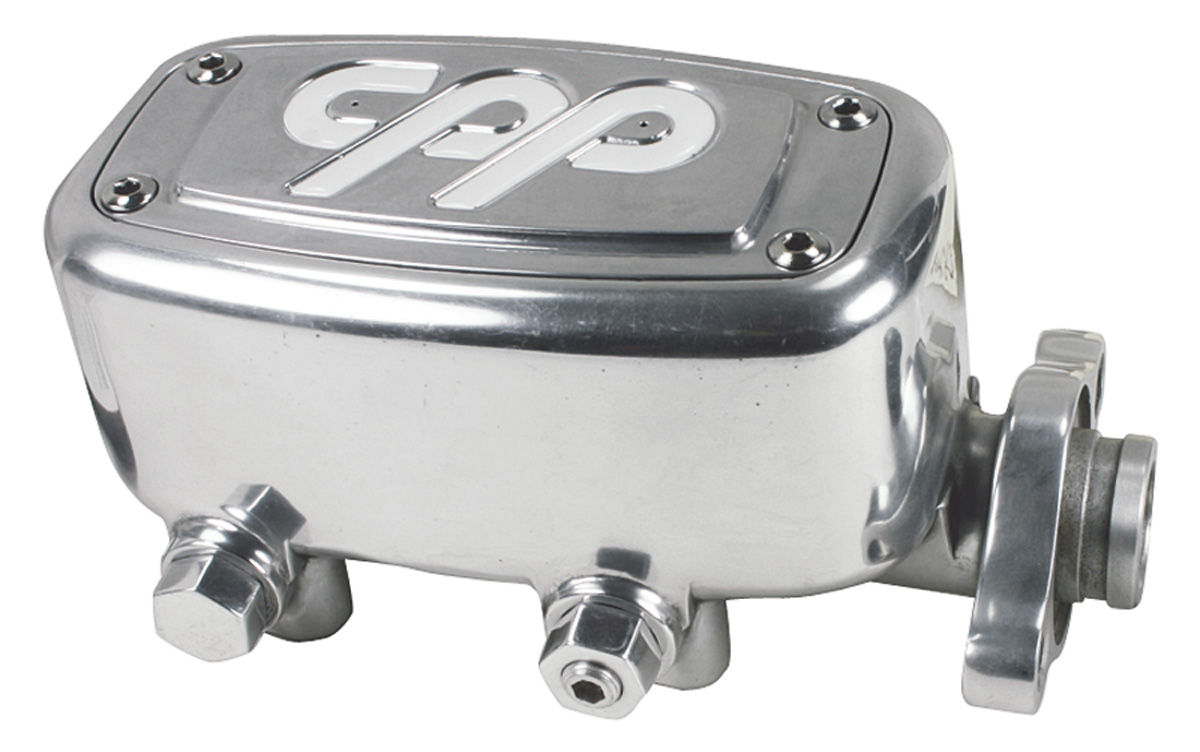 CPP Master Cylinder, MCPV1, Polished Aluminum, 1" Bore
