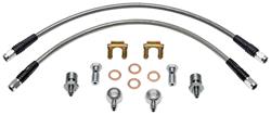 Brake Hose Set, Wilwood, 1964-72 A-Body, SS Braided for D-52 Calipers
