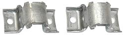 Brackets, Front Stabilizer Bar, 1964-88 A-Body, Gray Phosphate