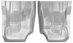 Floor Pan, Rear-Quarter Section, 1973-77 GM A-Body, USA, Pair