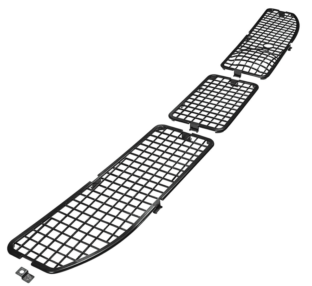 1968-72 GM A-Body with AC 3-Piece Cowl Vent Grille Screens 