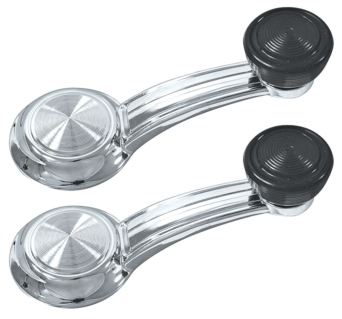 RESTOPARTS Window Crank Handle Pair