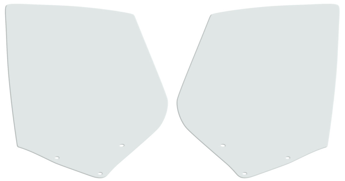 Quarter Glass, 197072 Monte Carlo/Cutlass Supreme, Pair