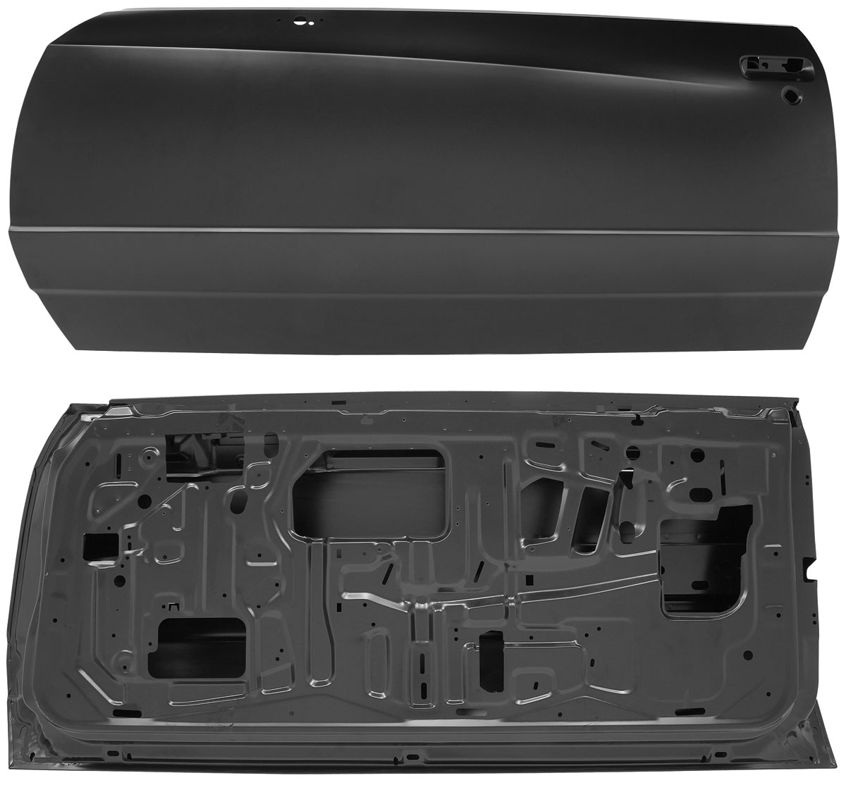 Pair Black Front Door Handles For 1978-1988 Monte Carlo & 1982-1987 Regal – Direct Fit By All Auto Parts Express