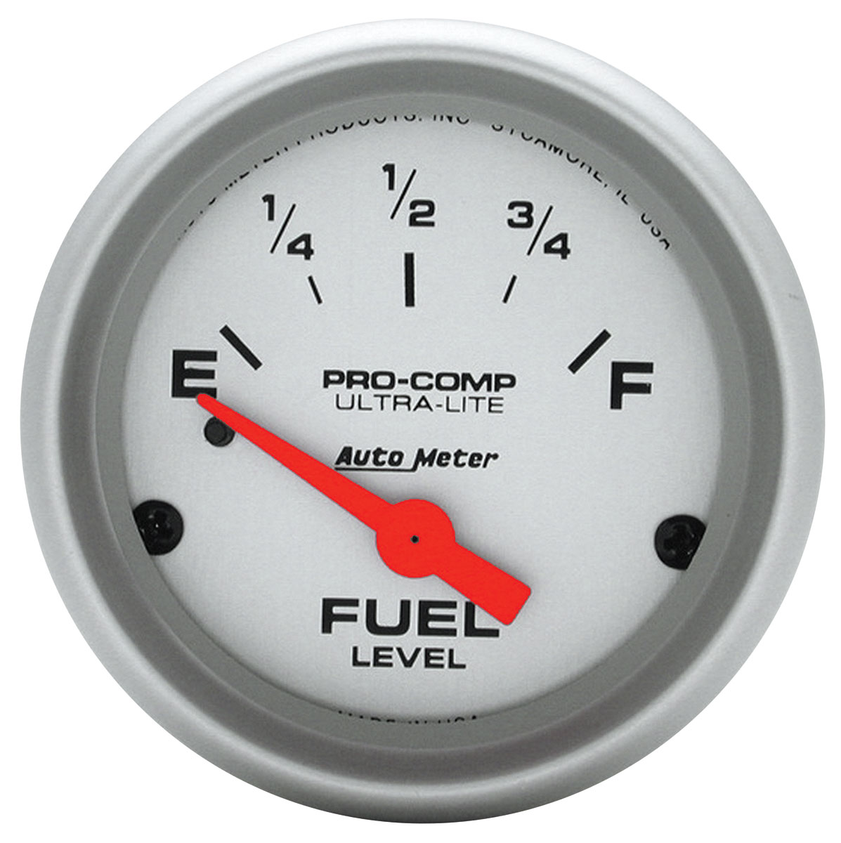 Autometer Gauge, Fuel, Auto Meter, Ultra Lite, 2", 090ohm, Late