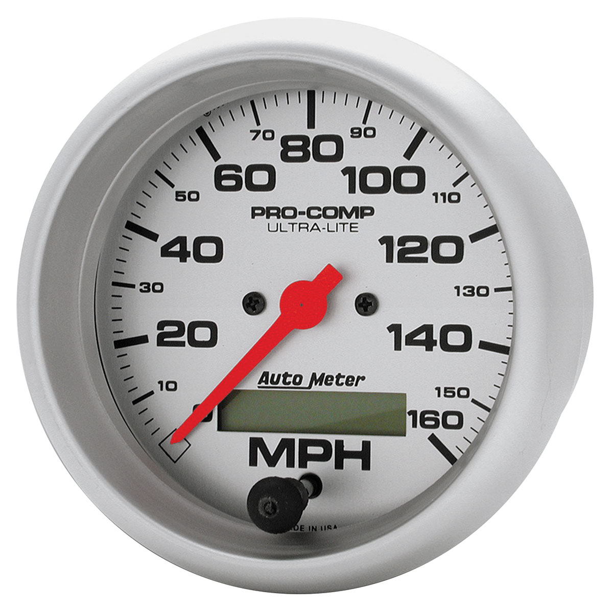 Autometer Gauge, Speedometer, Auto Meter, Ultra Lite, 33/8", 0