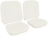 Seat Foam, Bucket, 1964-65 Chevelle/El Camino & 1964-65 Skylark, w/Wire, Pair