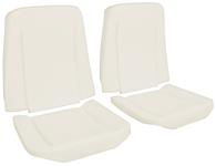 Seat Foam, Bucket, 1966-70 A-Body/Pontiac Full Size/Riviera, w/Wire, Pair