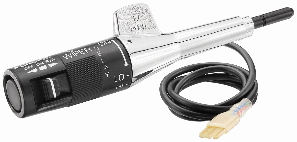 RESTOPARTS Lever, Cruise Control, 8283 El Camino/Monte Carlo/Malibu, Chrome Base