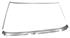 Window Reveal Molding Set, front, 1968-72 A-Body Coupe/El Camino, INCLUDES LOWER
