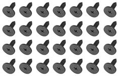 Screw Set, Roof Rail Weatherstrip Channel, 1959-72, Replacement Style, 28 Pieces