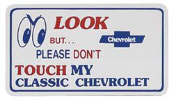 Magnet, Look Don't Touch Classic Chevy