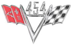 Emblem, Fender, 454 Custom V-Flag