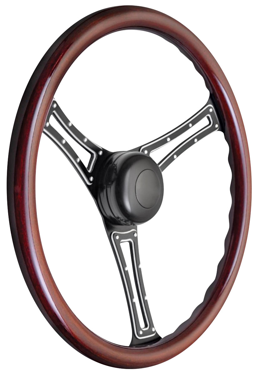 GT Performance Steering Wheel Kit, 195969 GM, Autocross, Plain Cap