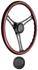 Steering Wheel Kit, 1959-69 GM, Autocross, Wood, Plain Hi-Rise
