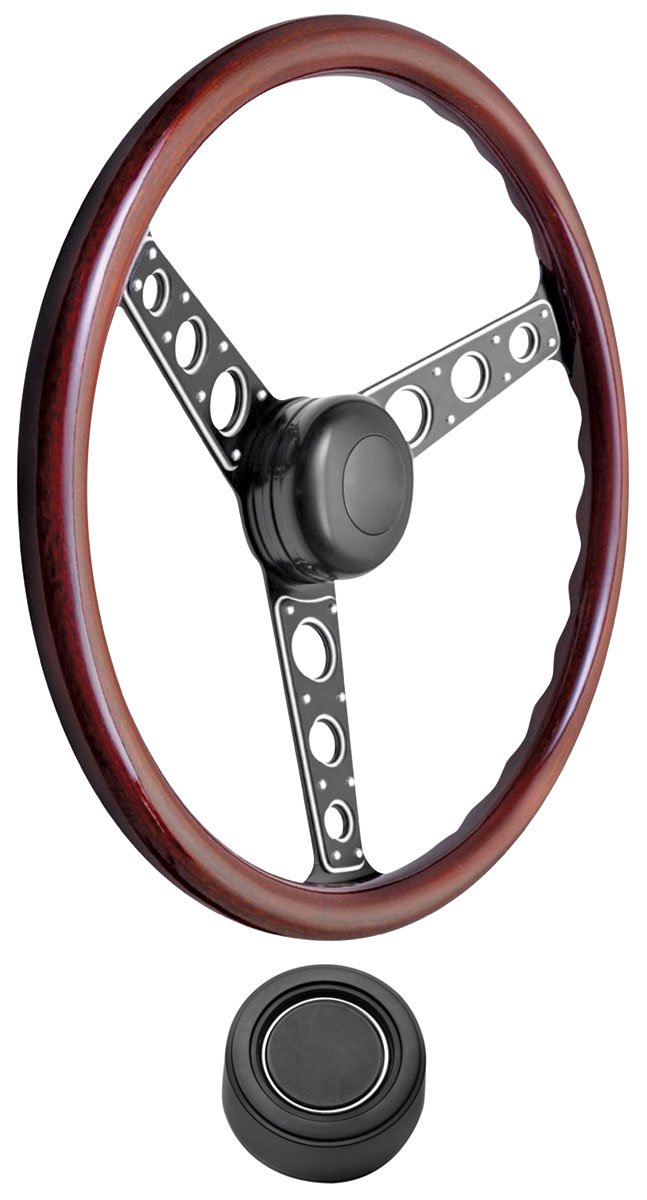 GT Performance Steering Wheel Kit, 195969 GM, Autocross II, Wood