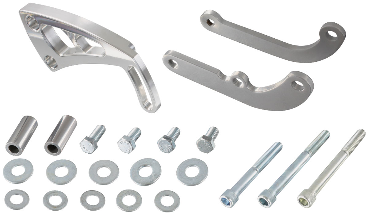 Bracket, Power Steering, March Performance, SB Chevy, Long Water Pump