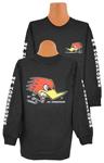 Shirt, Long Sleeved, Clay Smith, Mr Horsepower, Black