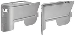 Convertible Armrest Panel, 68-72 A-Body, Lower, Pair