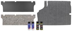 Trunk Area & Mat Restoration Kit, Vinyl, 1970 Chevelle & Monte Carlo