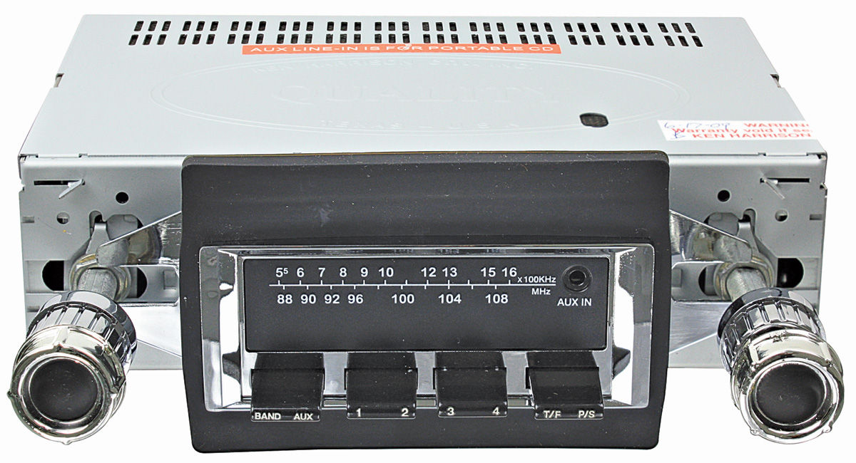 Vintage Car Audio - Stereo, 300 Series, 1970-72 Monte Carlo, Chrome