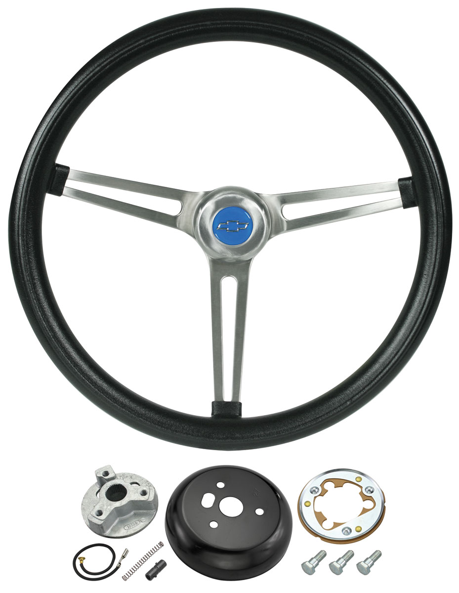 Steering Wheel Kit, Grant Classic Nostalgia, 196988 Chevrolet, Black