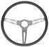 Steering Wheel, 3-Spoke,1969-72 Chevelle/Elco/Monte, 69-70 Buick, Brushed Spokes