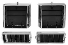 Air Outlet Deflector Kit, A/C, 1970 Chevelle/El Camino/Monte Carlo, 4pc