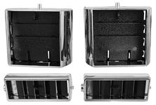 Air Outlet Deflector Kit, A/C, 1971-72 Chevelle/El Camino/Monte Carlo, 4pc