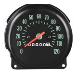 Gauge, Speedometer, 1970 CH/EC/MC, Floor Shift w/Round Gauges