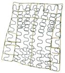 Seat Springs, 1968-72 GM A Body, Bucket, Back Support