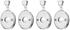 Headrest Lock Set, 1969-72 GM A Body, Bucket, Kit Late 69, 4pc.