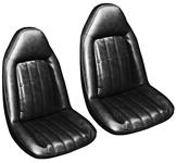 Seat Upholstery, 1977 Monte Carlo, Swivel Front Buckets
