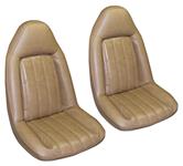 Seat Upholstery, 1975-76 Monte Carlo, Swivel Front Buckets, PUI
