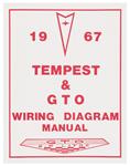 Wiring Diagram Manual, Complete Chassis, 1967 Pontiac A-Body