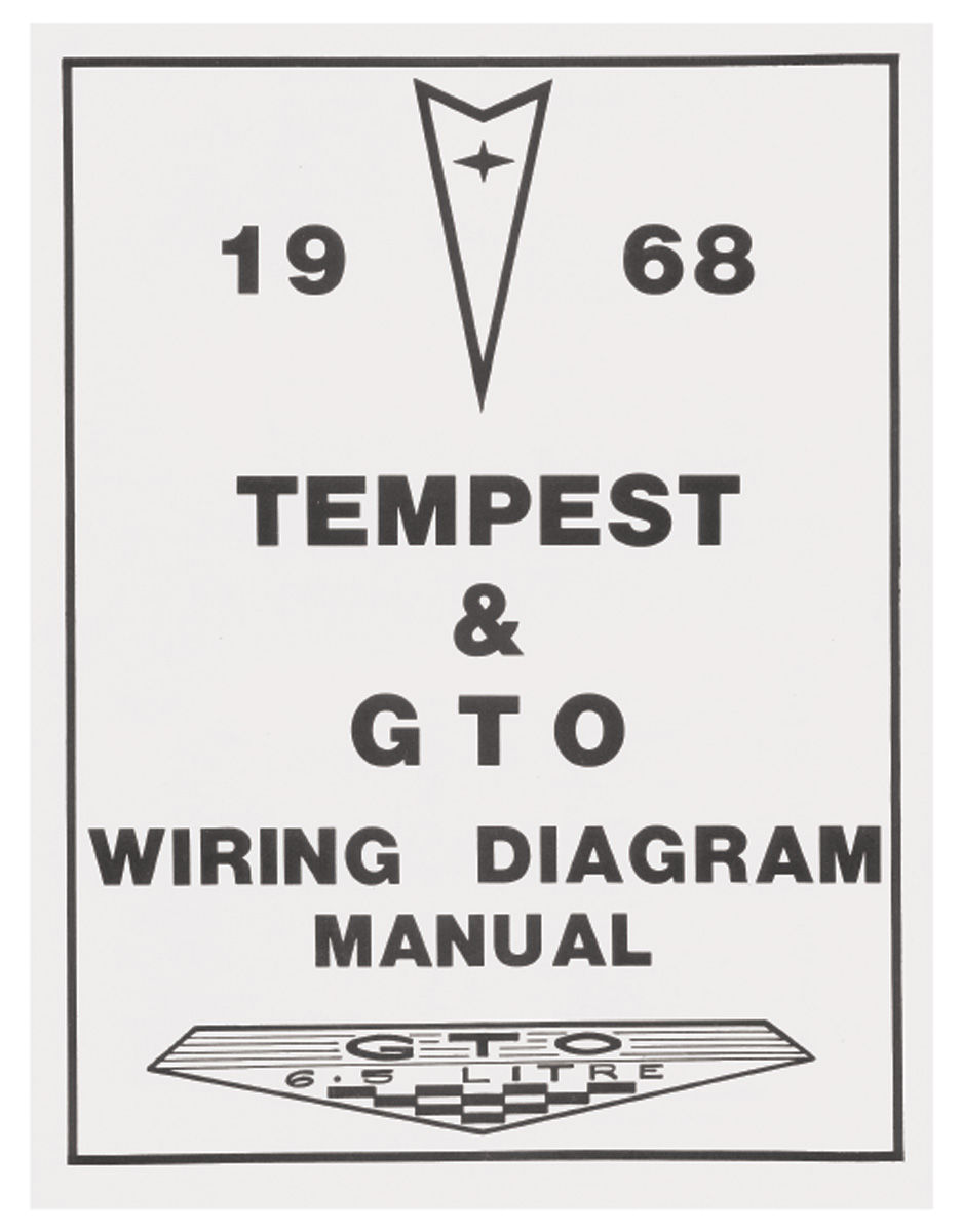 Wiring Diagram Manual, 1968 Pontiac GTO @ OPGI.com