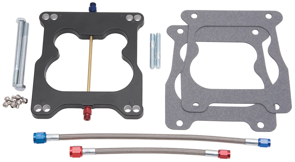 Nitrous Plate, Edelbrock, Spread Bore QJet