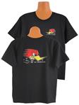 Shirt, Kids, Clay Smith, Mr. Horsepower, Black Or Red