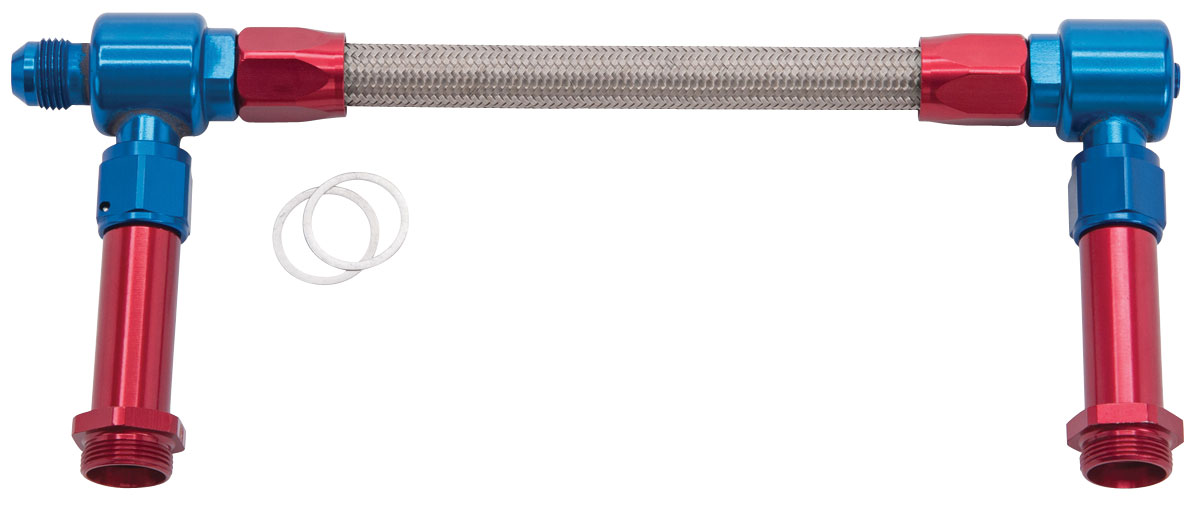 Fuel Line, Dual Inlet Assembly, 8, InLine