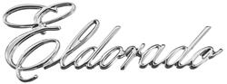 Emblem, 1975-76 Eldorado Quarter Panel Script